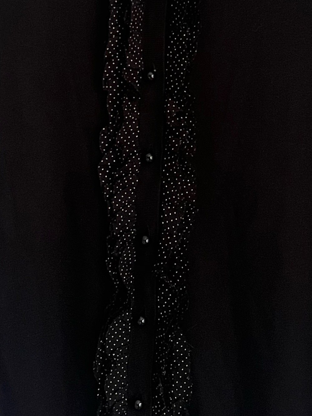 Talbots Ruffle Cardigan - Picture 9 of 9